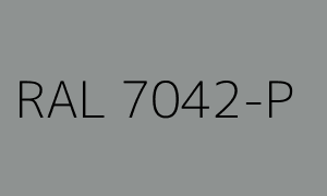 Renk RAL 7042-P
