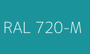 Renk RAL 720-M