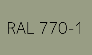 Renk RAL 770-1