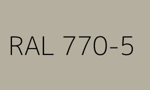 Renk RAL 770-5
