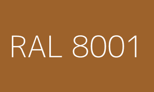 Renk RAL 8001