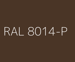 Renk RAL 8014-P SEPIA BROWN