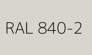 Renk RAL 840-2