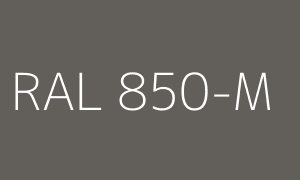Renk RAL 850-M