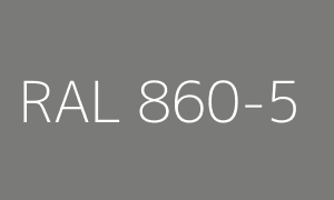 Renk RAL 860-5