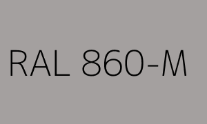 Renk RAL 860-M
